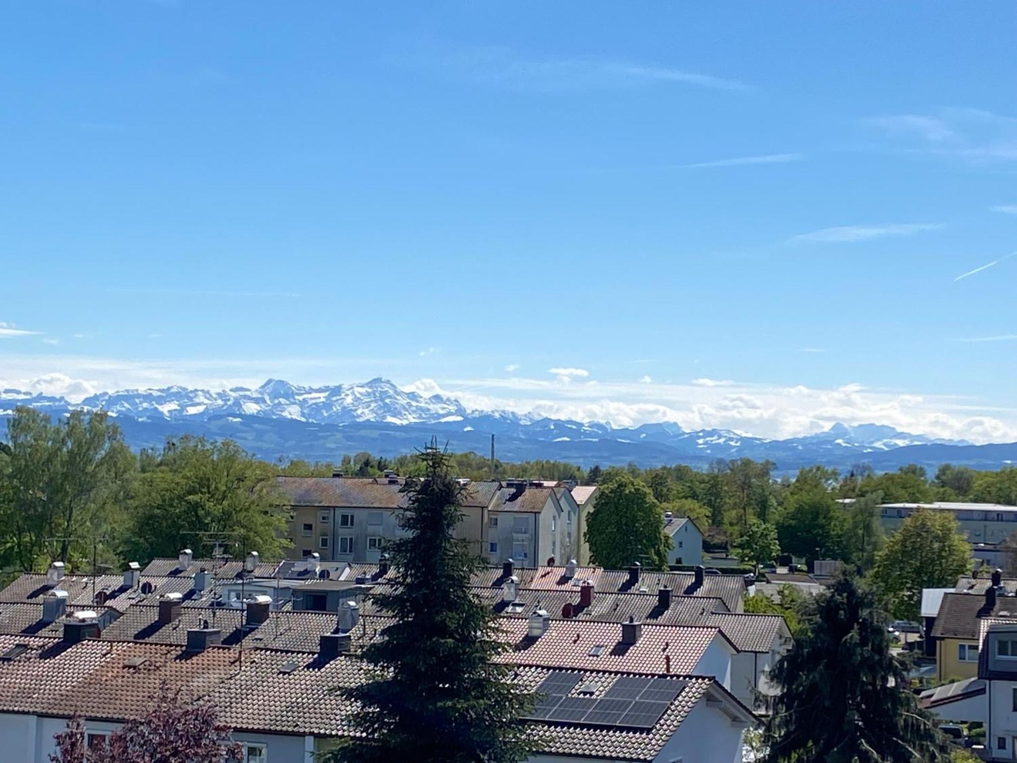 Penthouse Apartment Mit Alpenblick Φριντρισχάφεν Εξωτερικό φωτογραφία