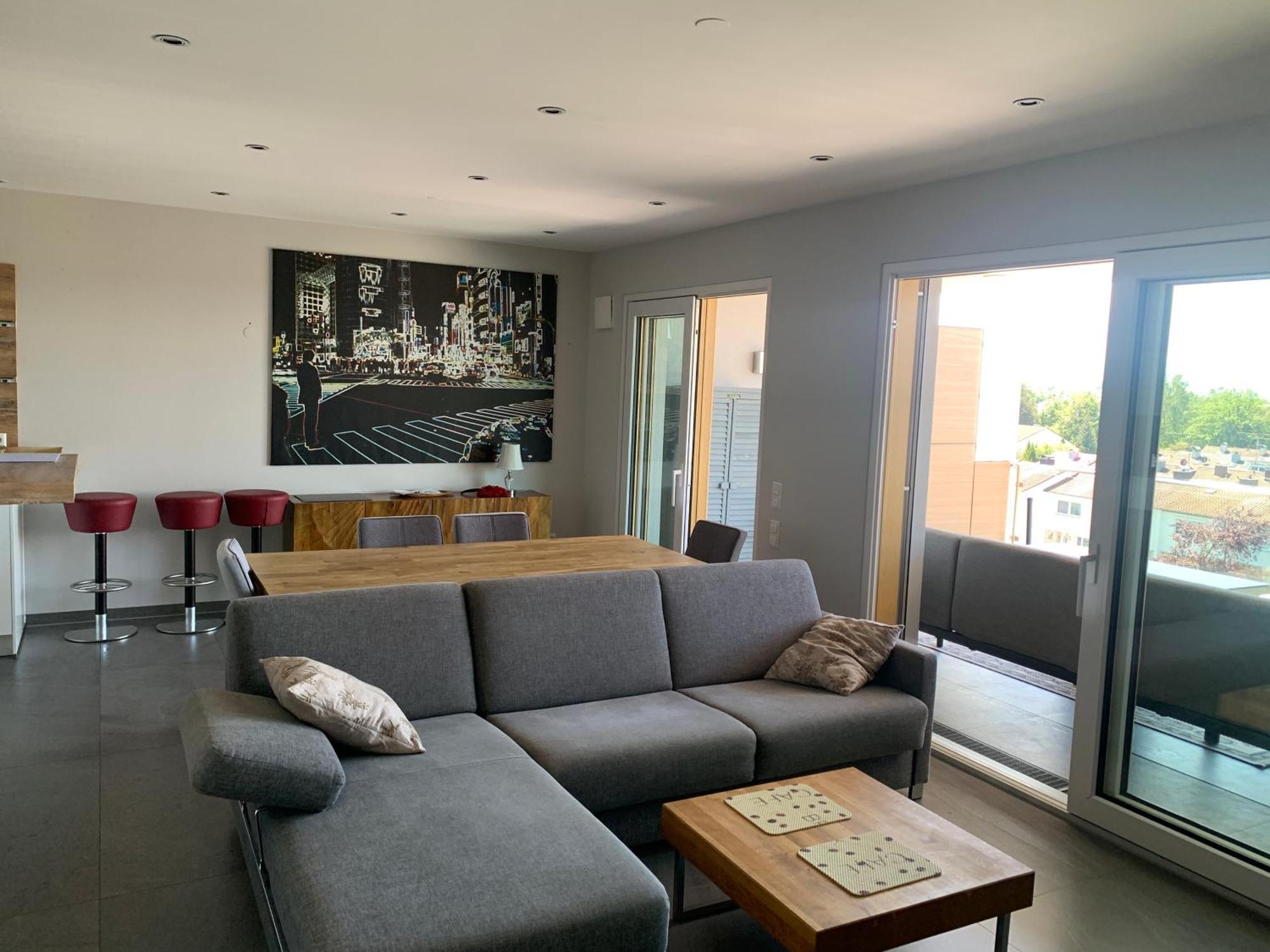 Penthouse Apartment Mit Alpenblick Φριντρισχάφεν Εξωτερικό φωτογραφία