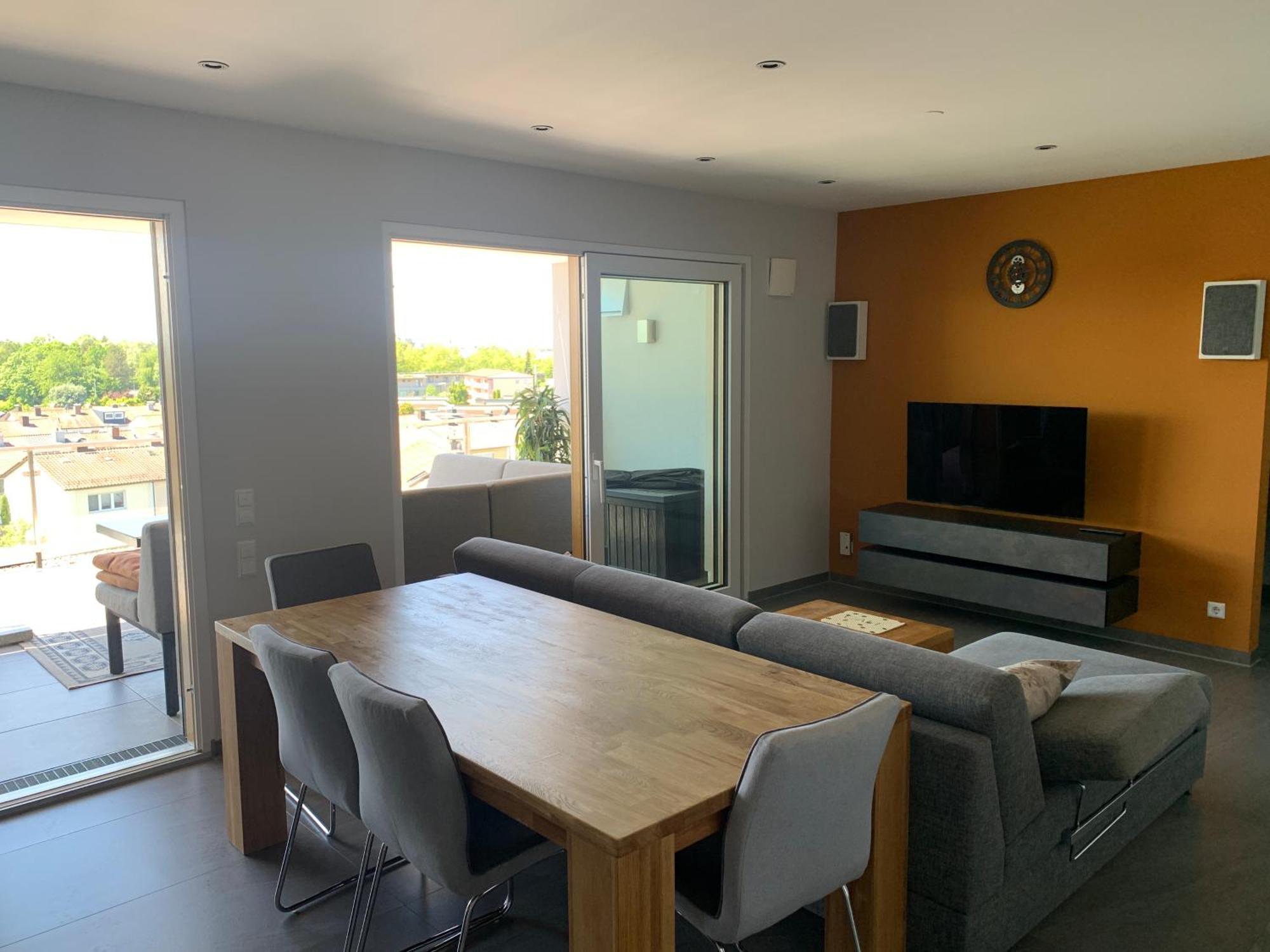 Penthouse Apartment Mit Alpenblick Φριντρισχάφεν Εξωτερικό φωτογραφία